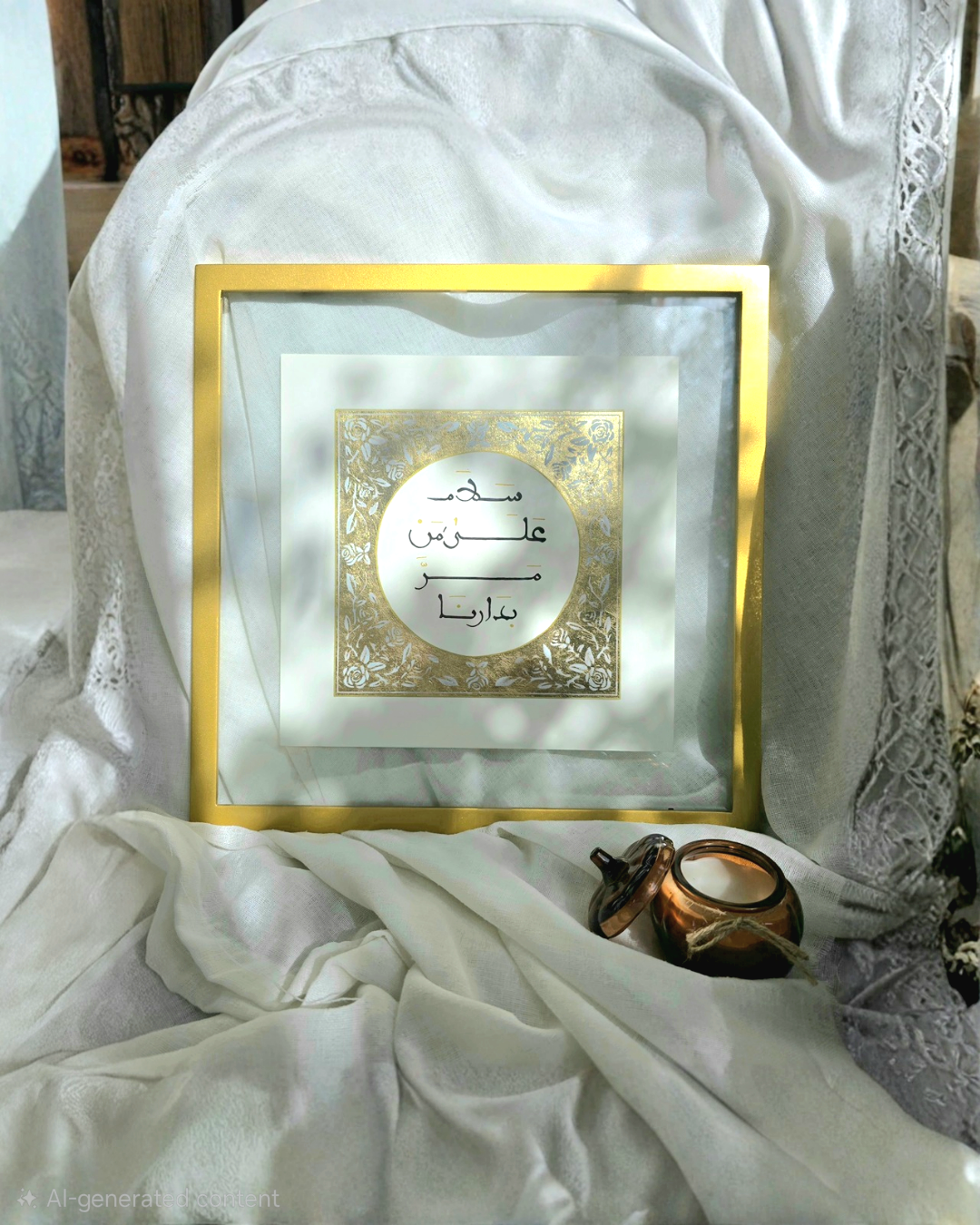 سلام على من مر بدارنا